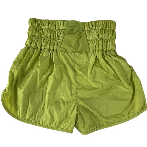 Free People FP Movement The Way Home Shorts Green High Rise Size Small - Picture 2 of 8